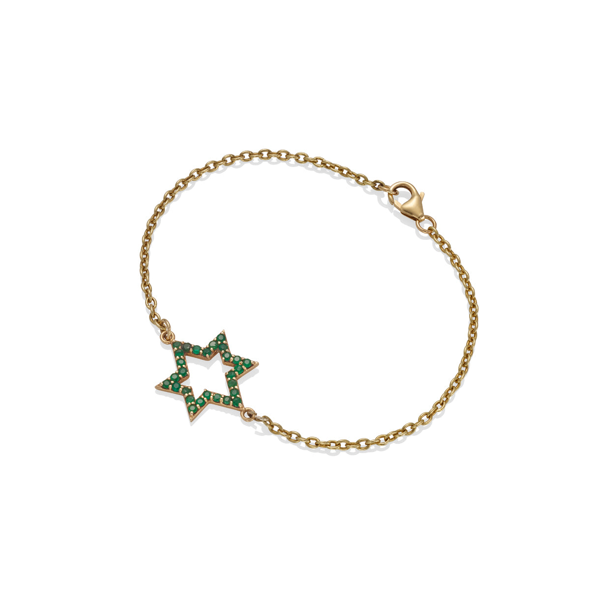STAR BRACELET | EMERALD