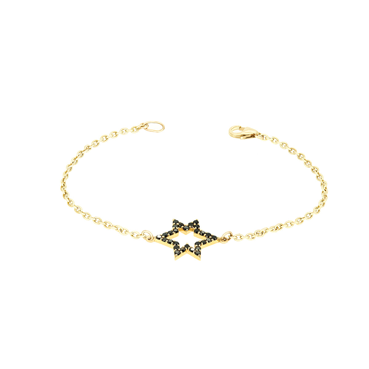 STAR BRACELET | BLACK DIAMOND