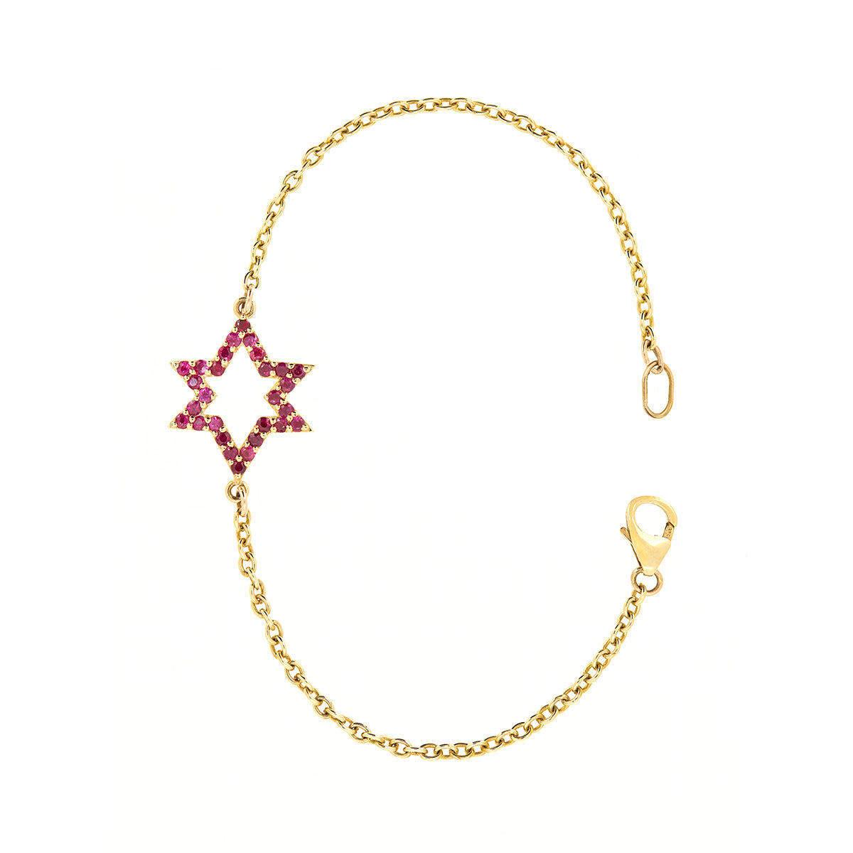 STAR BRACELET | RUBY