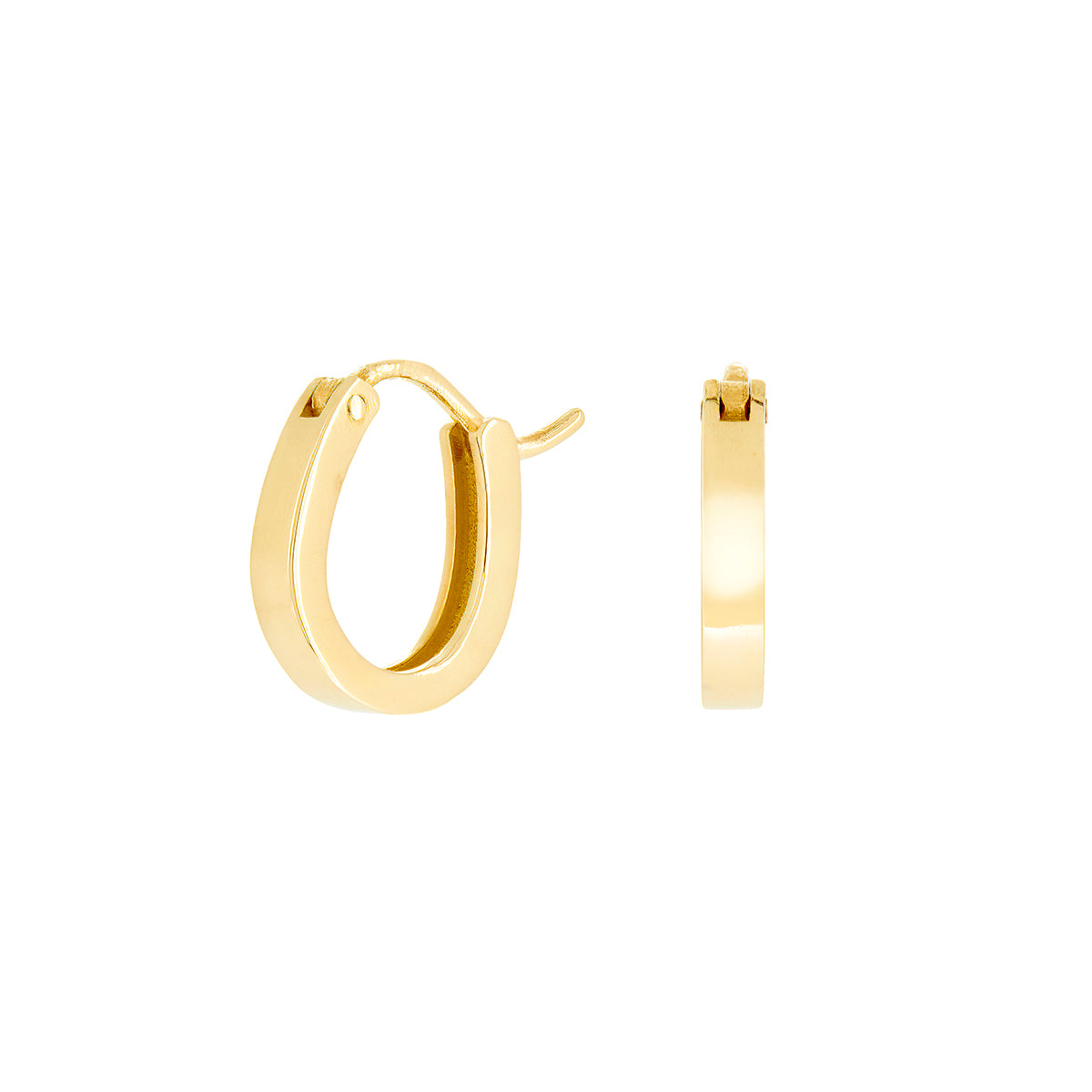TINY HOOP EARRING | GOLD