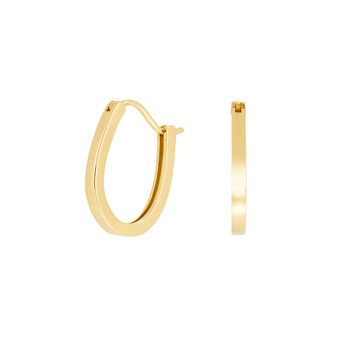MEDIUM HOOP EARRING | GOLD