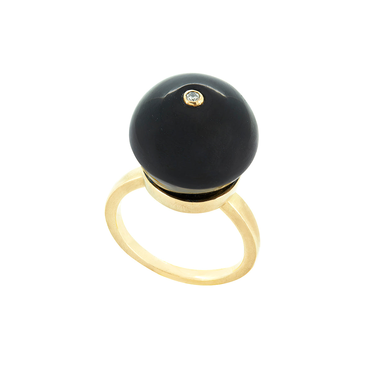 CUPCAKE RING | BLACK ONYX