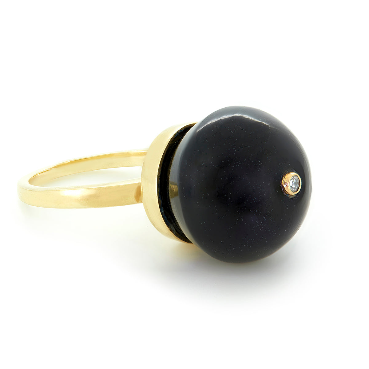 CUPCAKE RING | BLACK ONYX