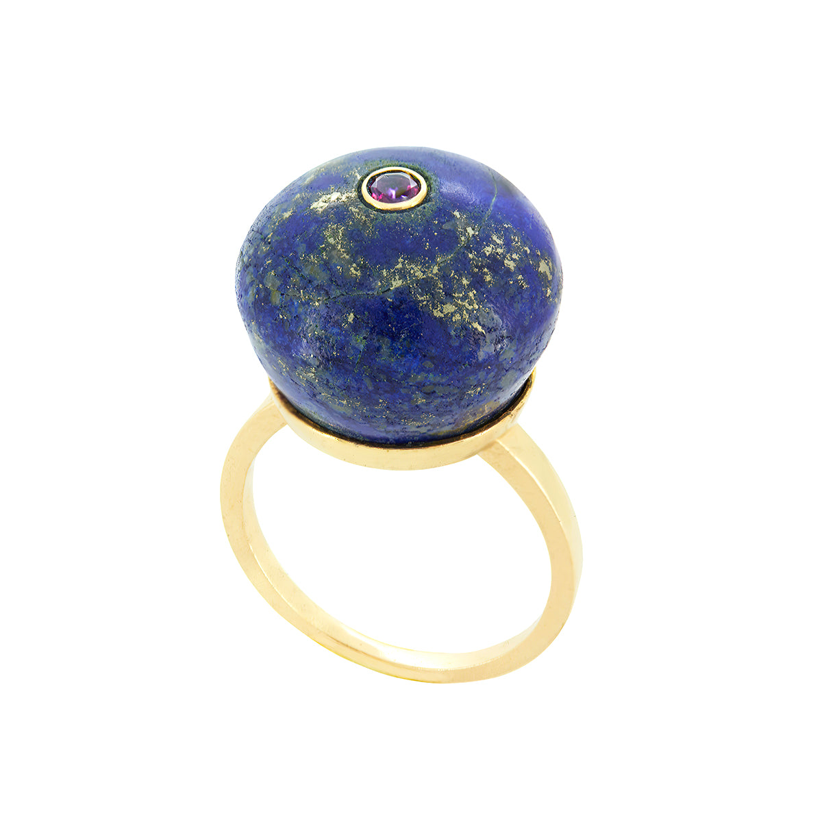 CUPCAKE RING | BLUE LAPIS