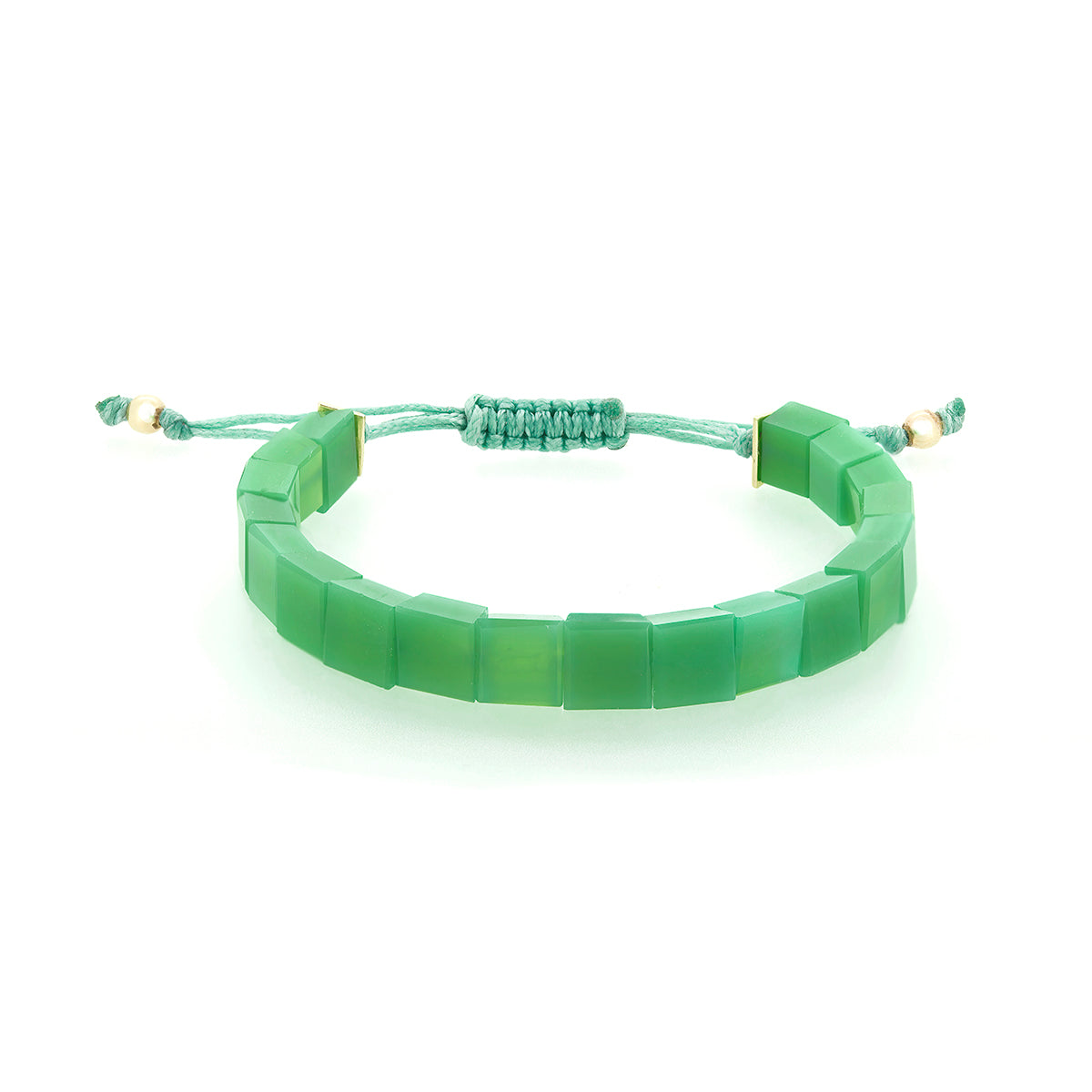 RUHA BEADS | CHRYSOPASE BRIGHT GREEN