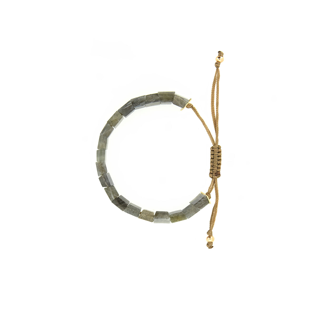 RUHA BEADS | LABRADORITE GREY