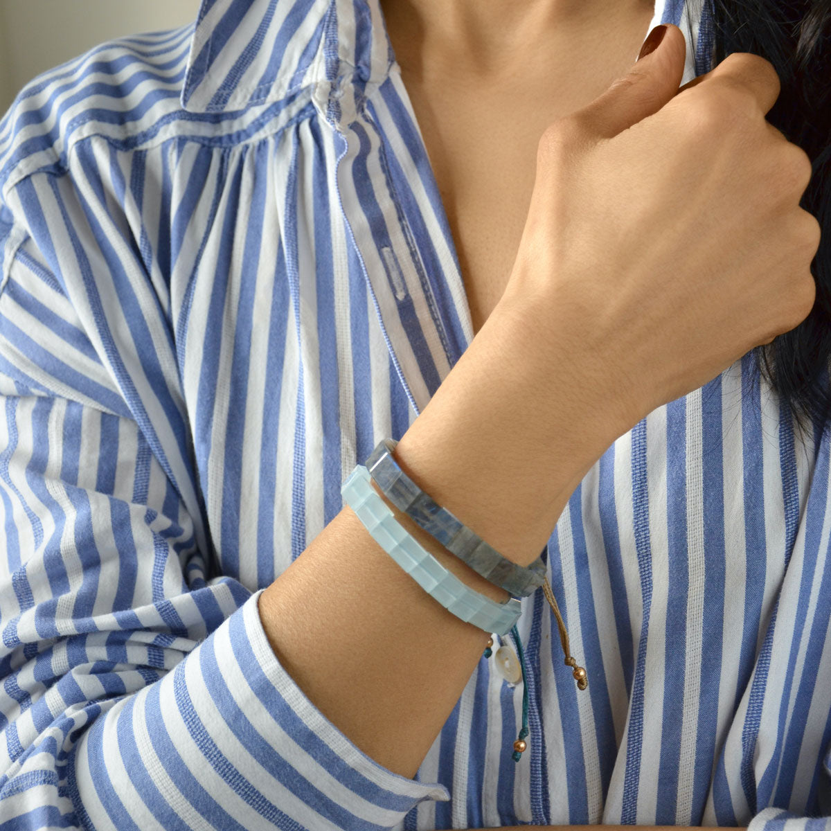 RUHA BEADS | AQUAMARINE