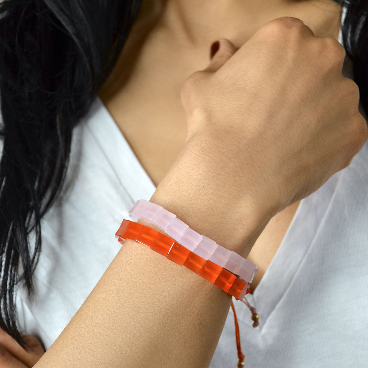 RUHA BEADS | ROSE QUARTZ
