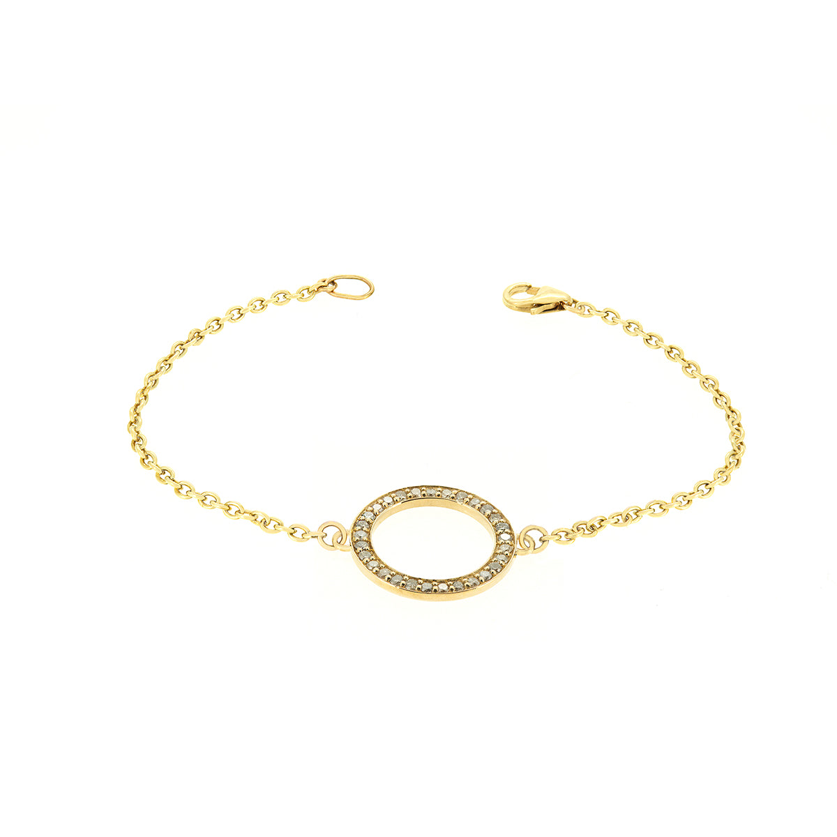 CIRCLE BRACELET | DIAMOND