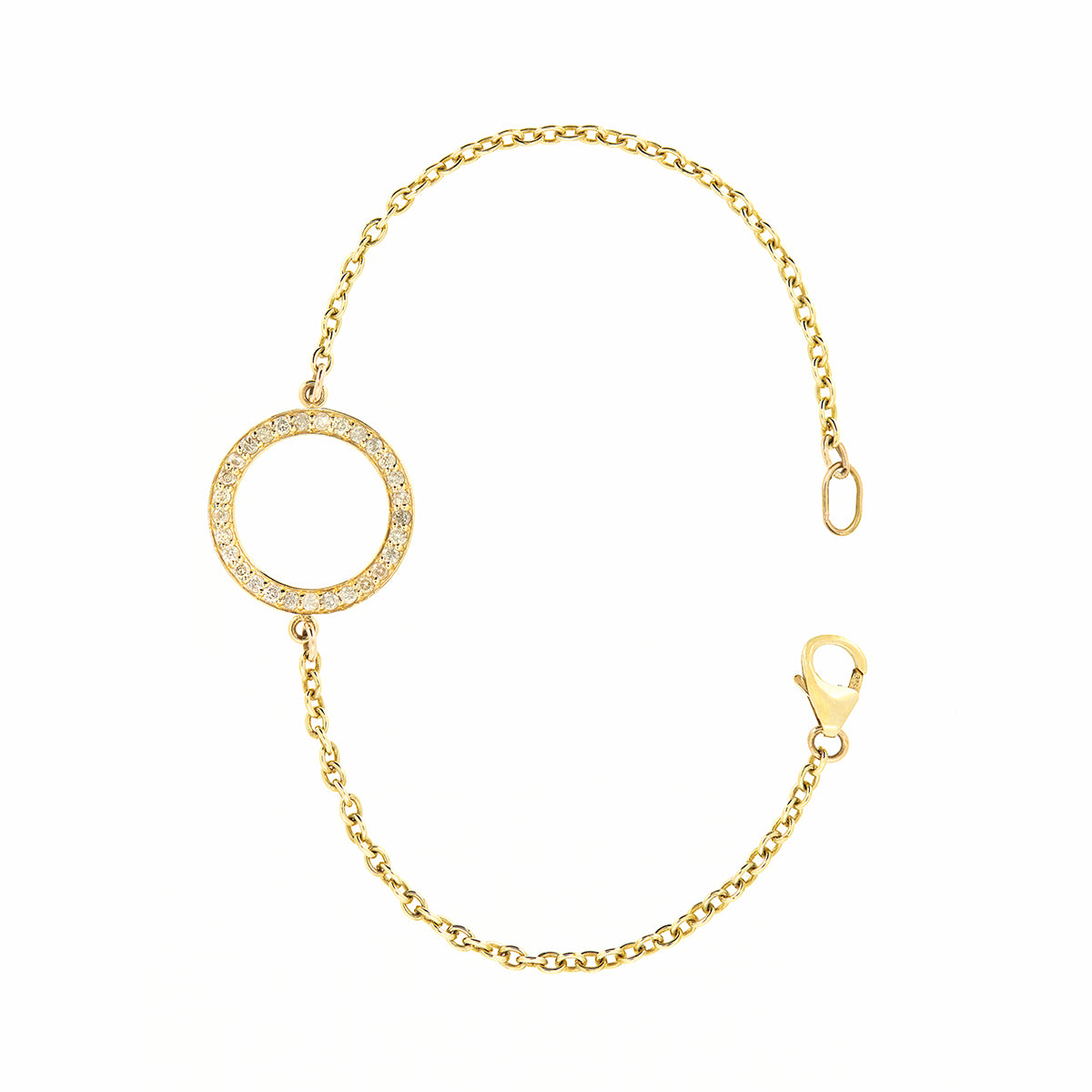 CIRCLE BRACELET | DIAMOND