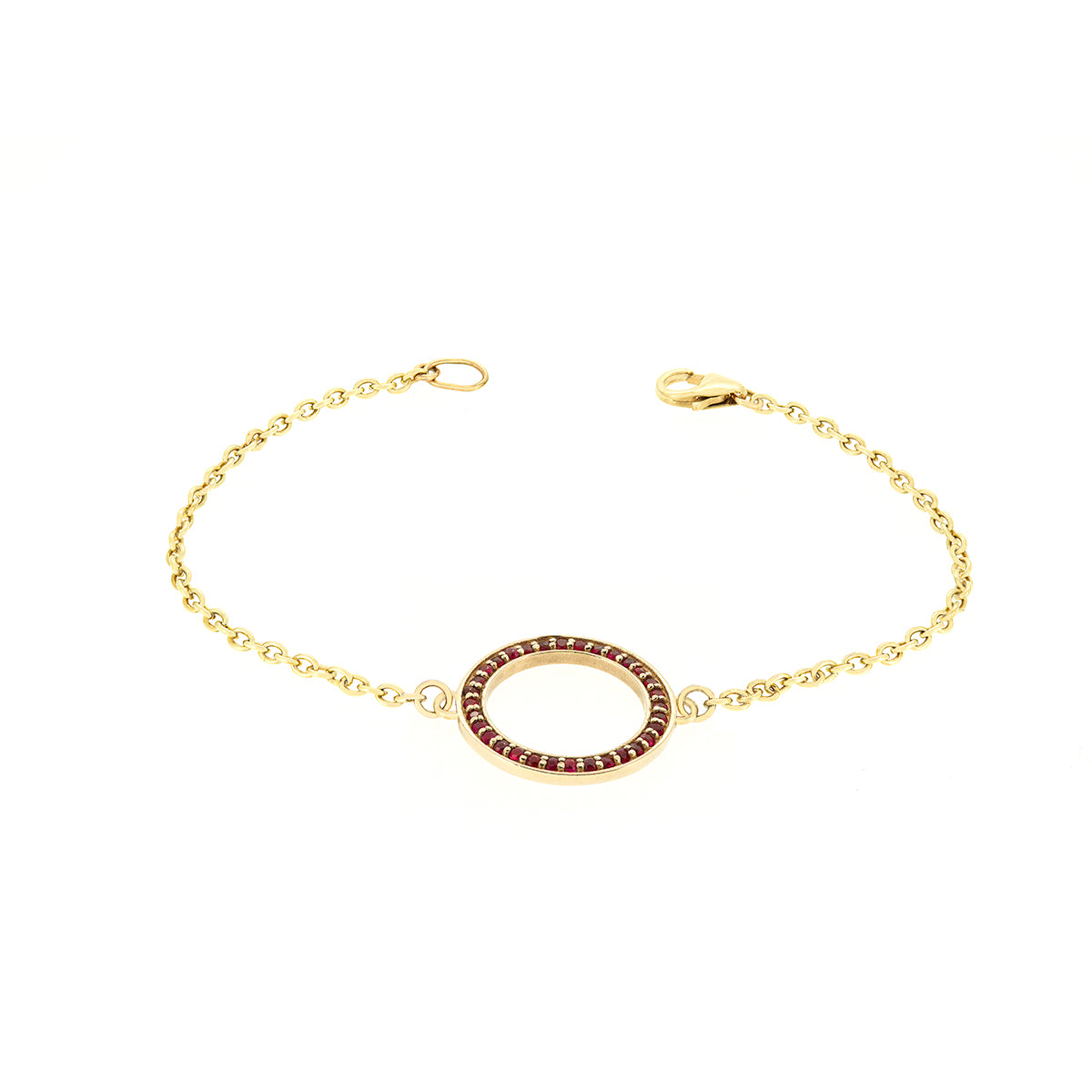 CIRCLE BRACELET | RUBY
