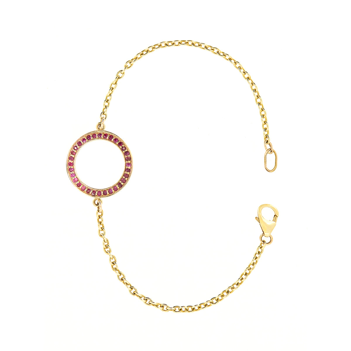 CIRCLE BRACELET | RUBY