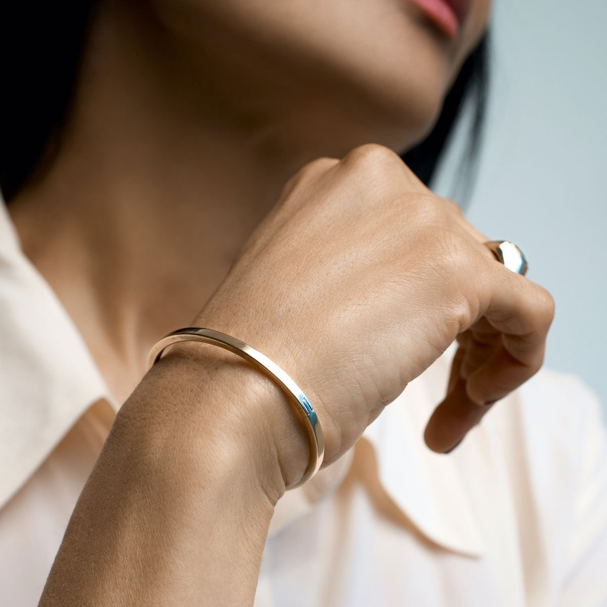 MOORE BANGLE | GOLD