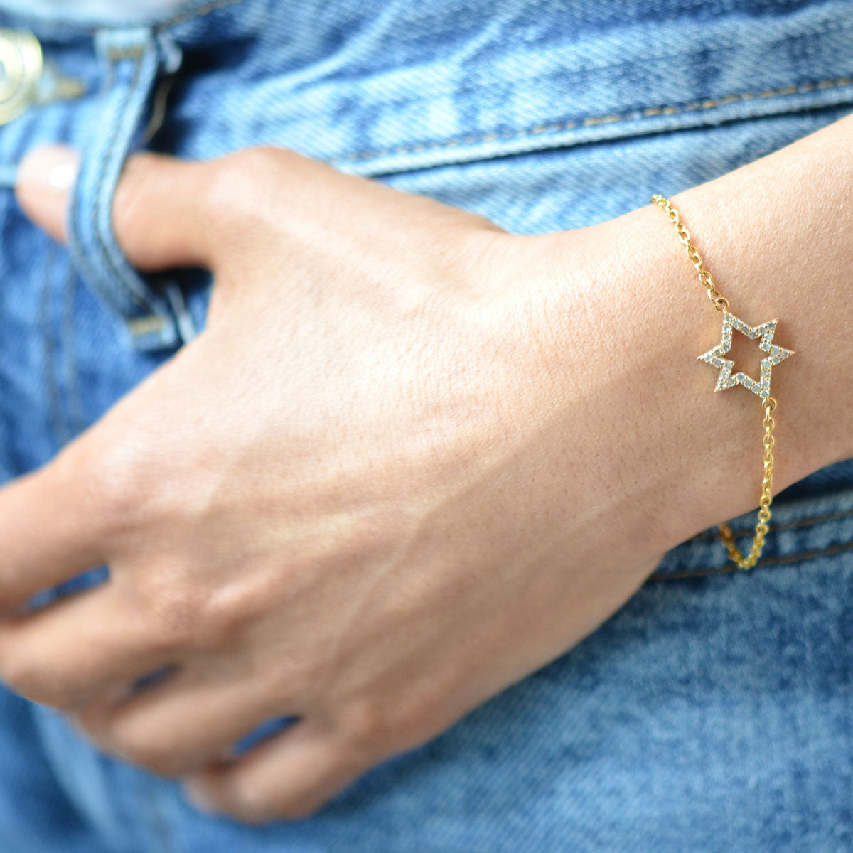 STAR BRACELET | DIAMOND