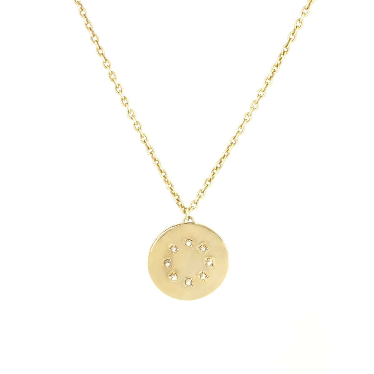 BIRTHSTONE PENDANT/NECKLACE | APRIL — DIAMOND