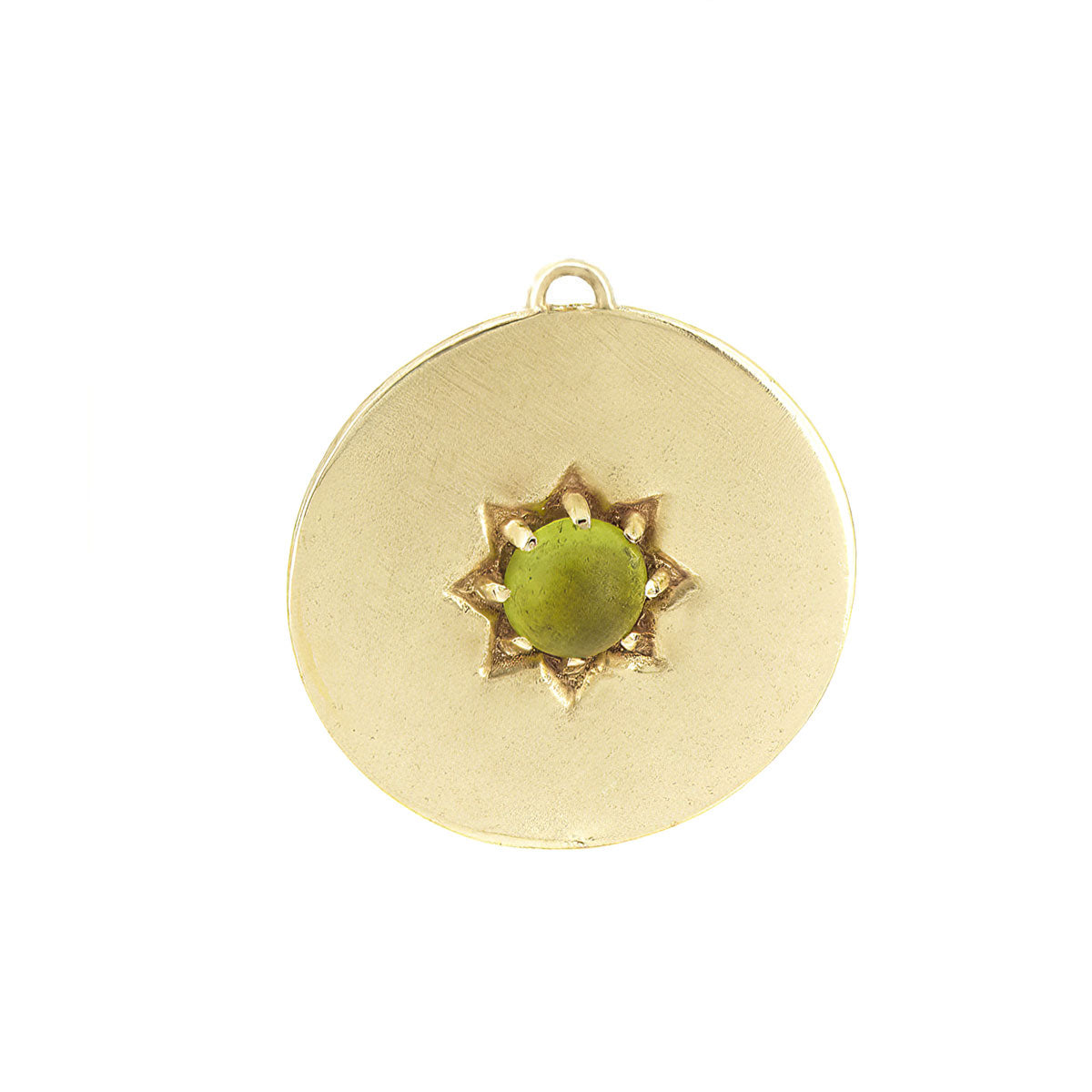 BIRTHSTONE PENDANT/NECKLACE | AUGUST — PERIDOT