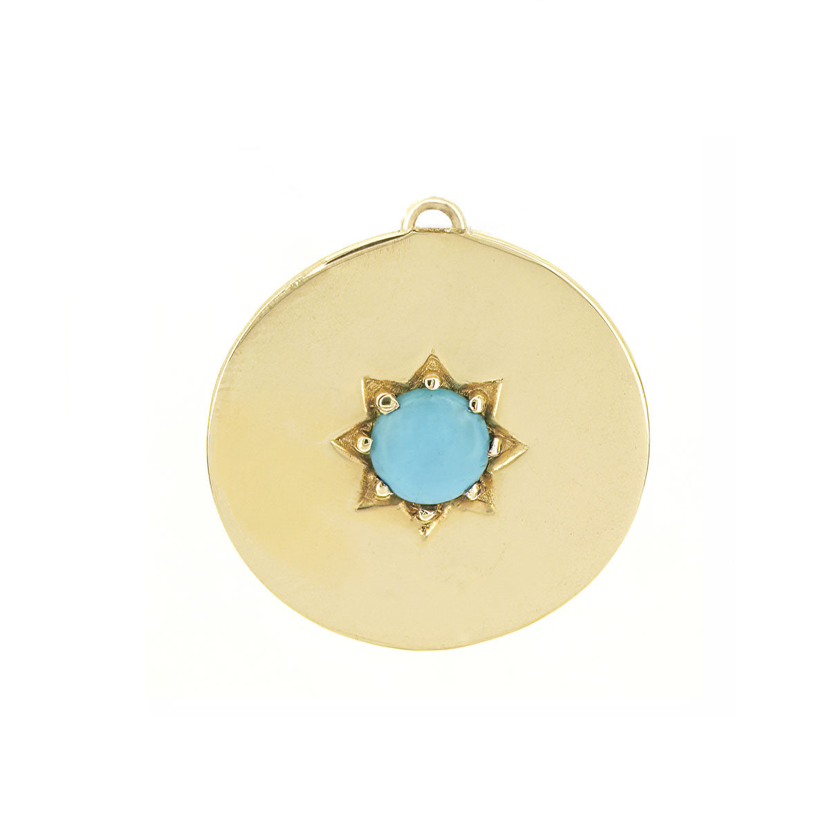 BIRTHSTONE PENDANT NECKLACE | DECEMBER — TURQUOISE STONE