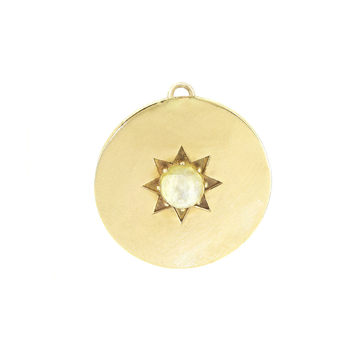 BIRTHSTONE PENDANT/NECKLACE | JUNE — MOONSTONE