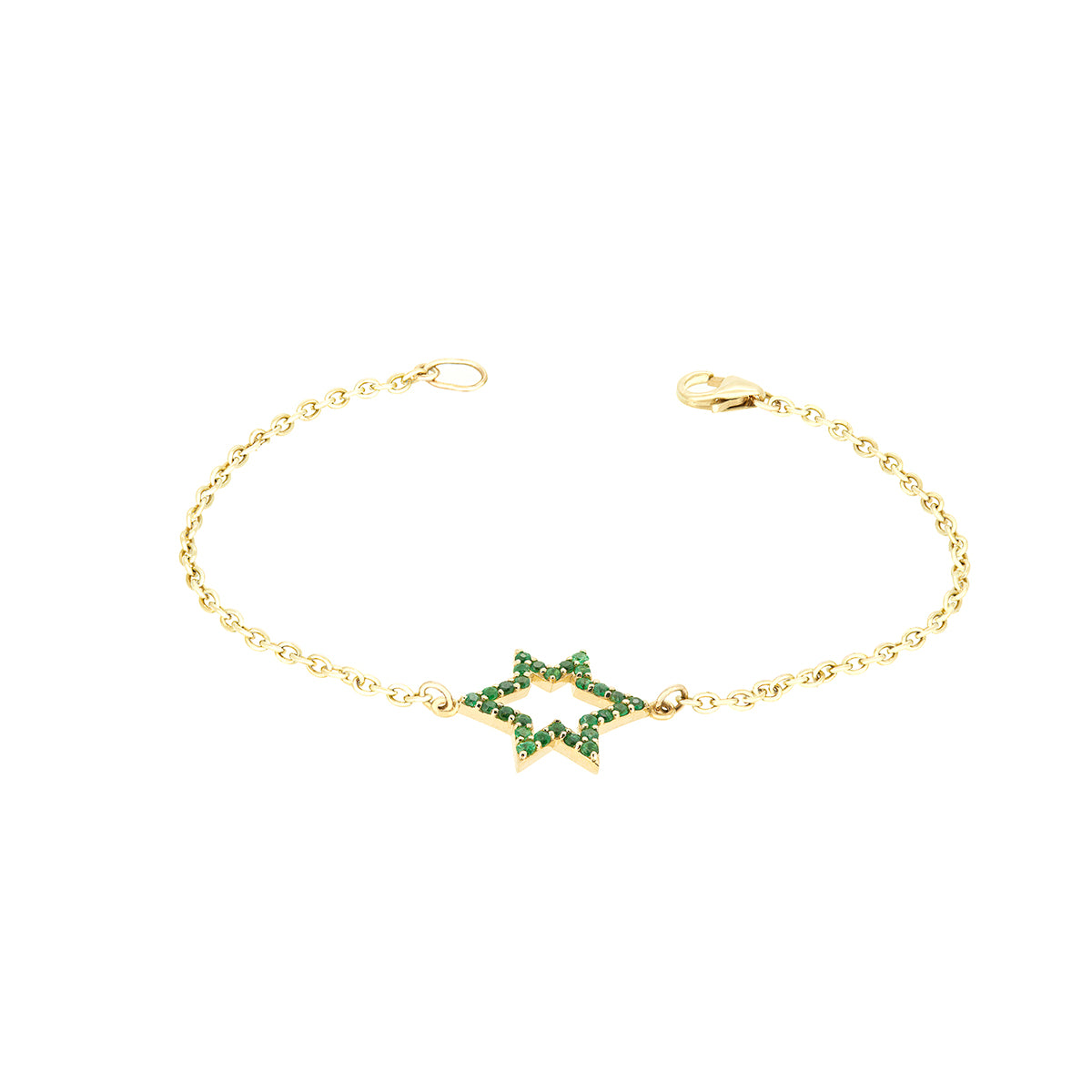 STAR BRACELET | EMERALD