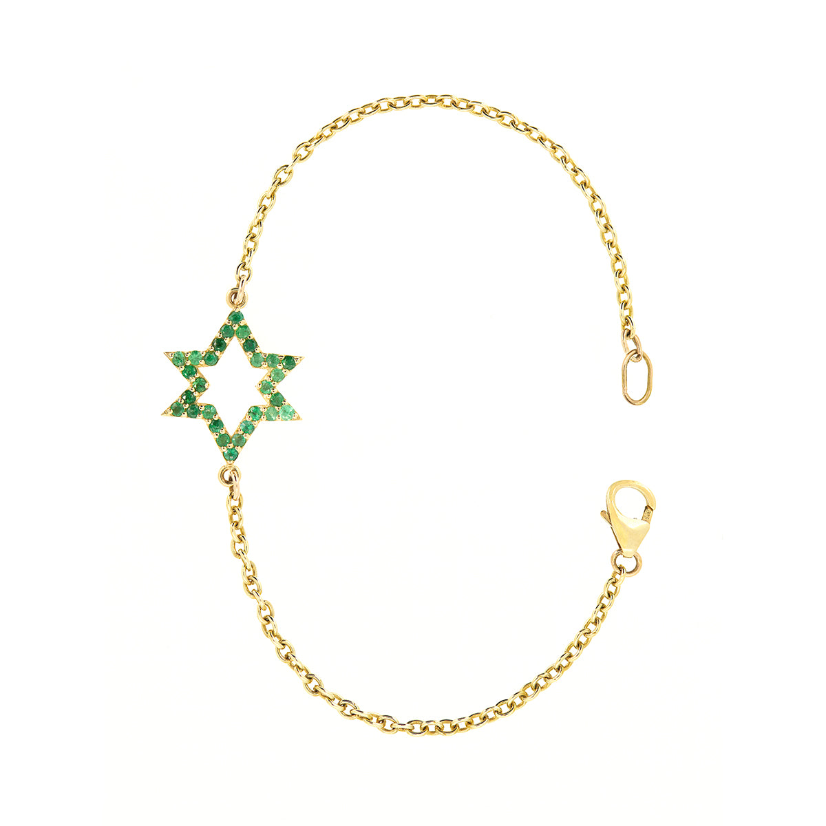 STAR BRACELET | EMERALD
