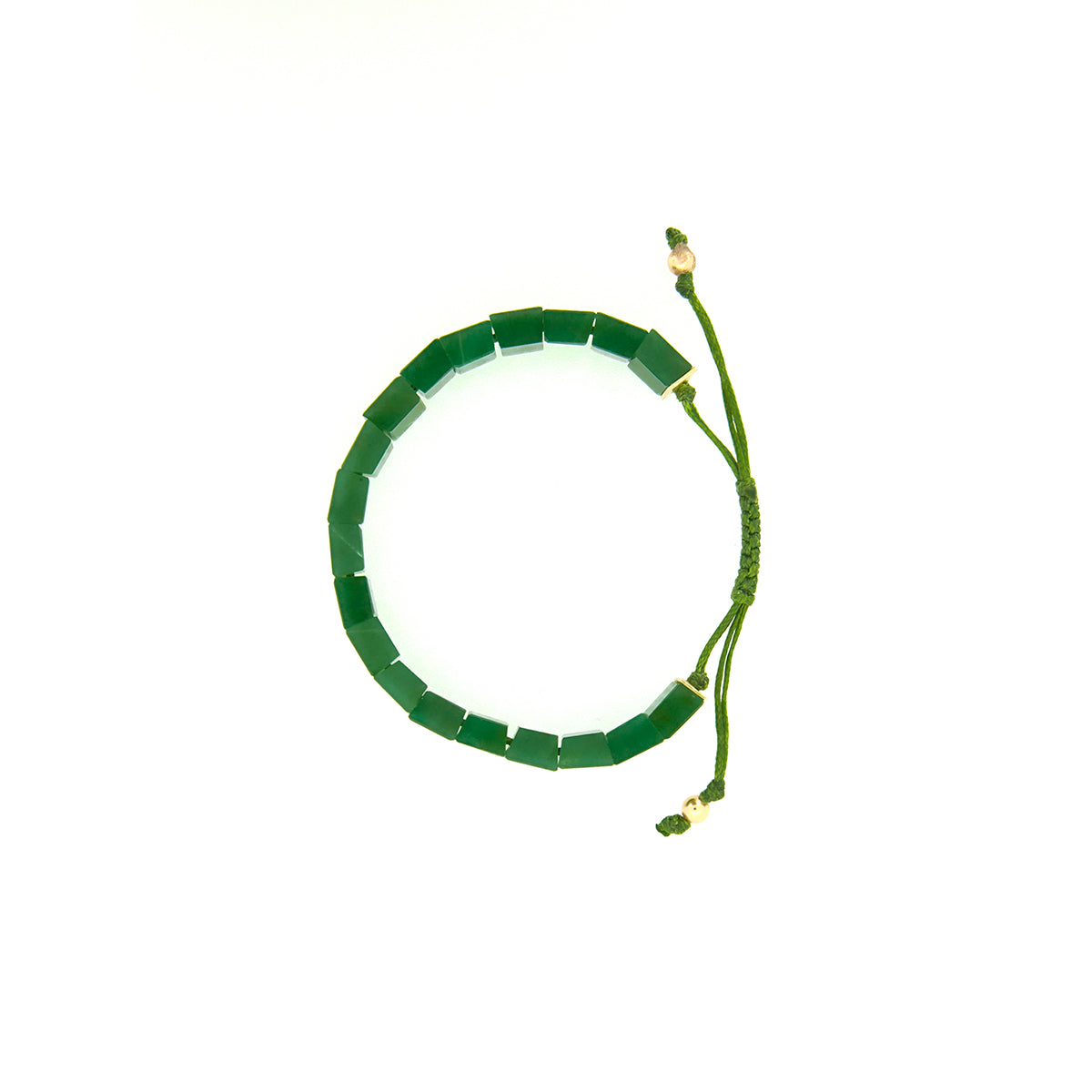 RUHA BEADS | GREEN JADE